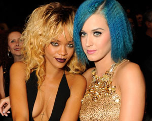 Rihanna and Katy Perry (© Wire)